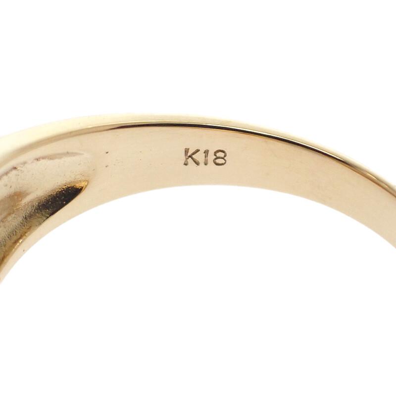 no brand  #12(JP Size) ring K18 yellow gold Women