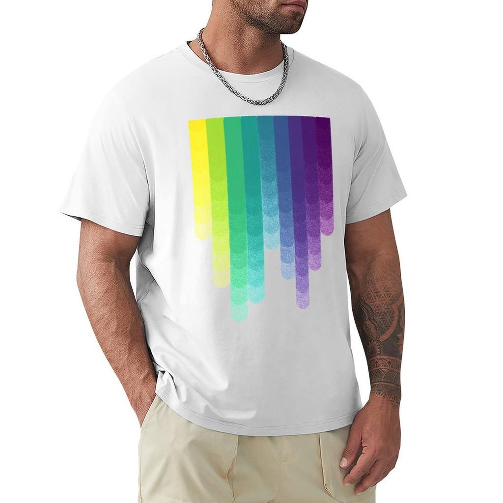 Viridis Drip Tshirt Plus Size All Match Tee Shirt