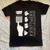 Kraftwerk Band Taschenrechner Schwarz Alle Größen T-Shirt OM478 Vintage Gewaschen Weich Bequem Grafik Vielseitig