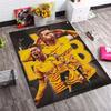 Dortmund Fußballspieler Collage Kunstdruck Teppich Nichtrutschende Rechteckige Fußmatte Fußballfan Gaming Wohnzimmer Schlafzimmer Dekoration