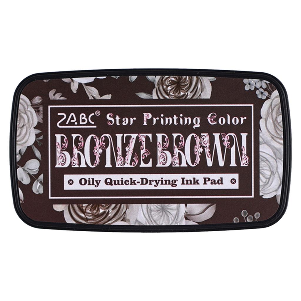 Almohadilla de Tinta Color Surtido para Journaling y Scrapbooking Color de Tinta Tradicional Almohadilla de Tinta a Base de Aceite Almohadilla de Tinta Artesanal Lavable