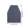 Slip Resistant Absorbing Bathroom Mat For Male Urinal Durable Polyester Fiber Easy Cleaning Floor Protectors Urinal Rug