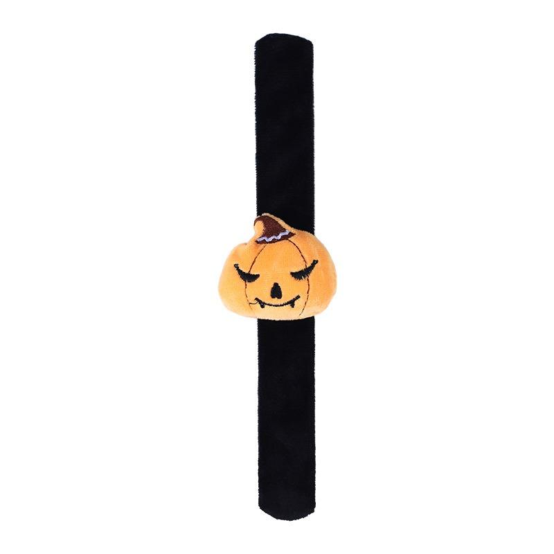 Anel de pelúcia de Halloween, boneco de palmas, festival fantasma, pulseira fofa, aranha engraçada, abóbora, anel de palmas, pequeno presente para crianças