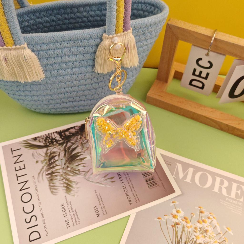 Colorful Heart-Shaped Mini Coin Purse: Portable Bag for Lipstick & Earphones