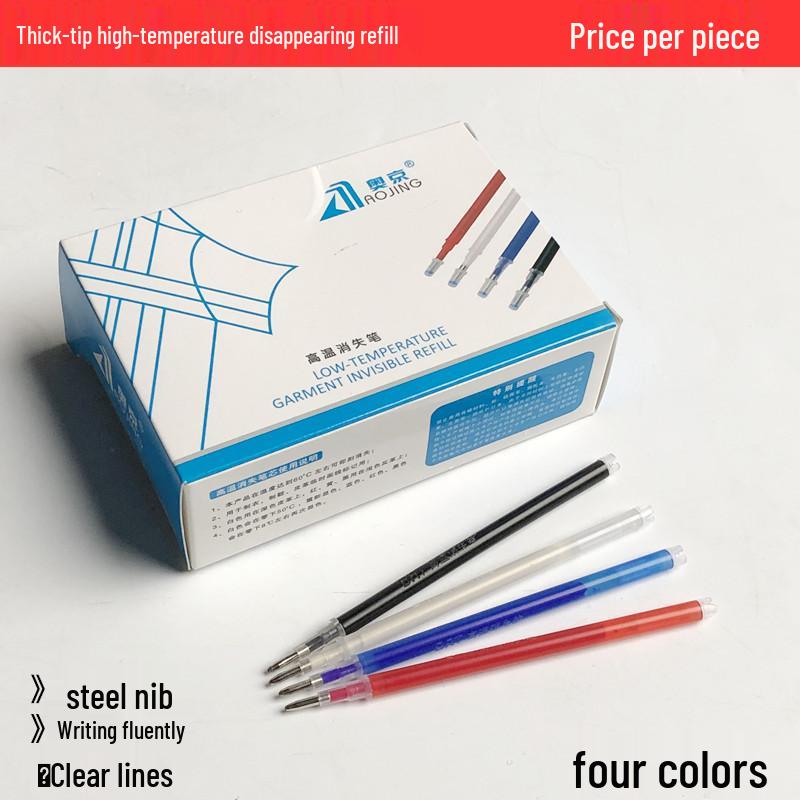 

Okio Высокотемпературные исчезающие чернила-заправка для маркировки тканей и кожи Okio Thick Tip Black High Temp Pen 1pc