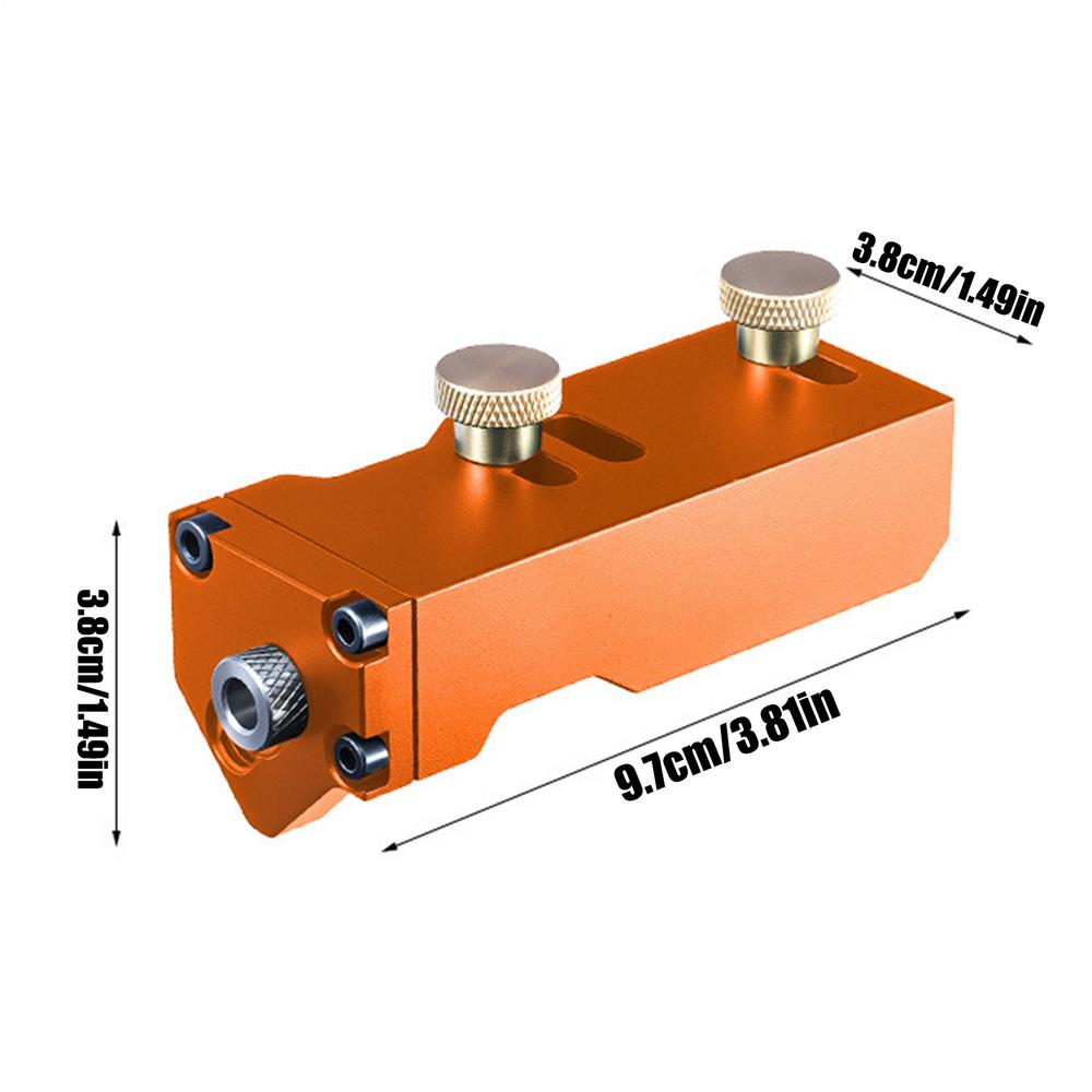 

Aluminum Extrusion Drill Guide Drill Jig Precise Positioning Cutter Professional Tapping Assistant Railing For Fabrication