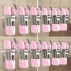 1/5/10PCS Windproof Stainless Steel Pants Clip with Hook Home Storage Rack  for Household