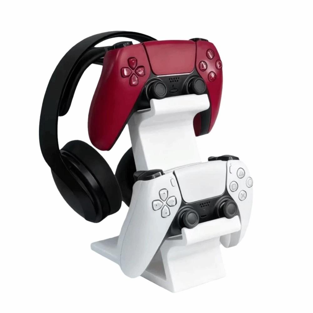 3D Printing Gamepad Display Stand 2-layer Stable Game Controller Display Stand Storage Rack Space Saving Gamepad Support Bracket