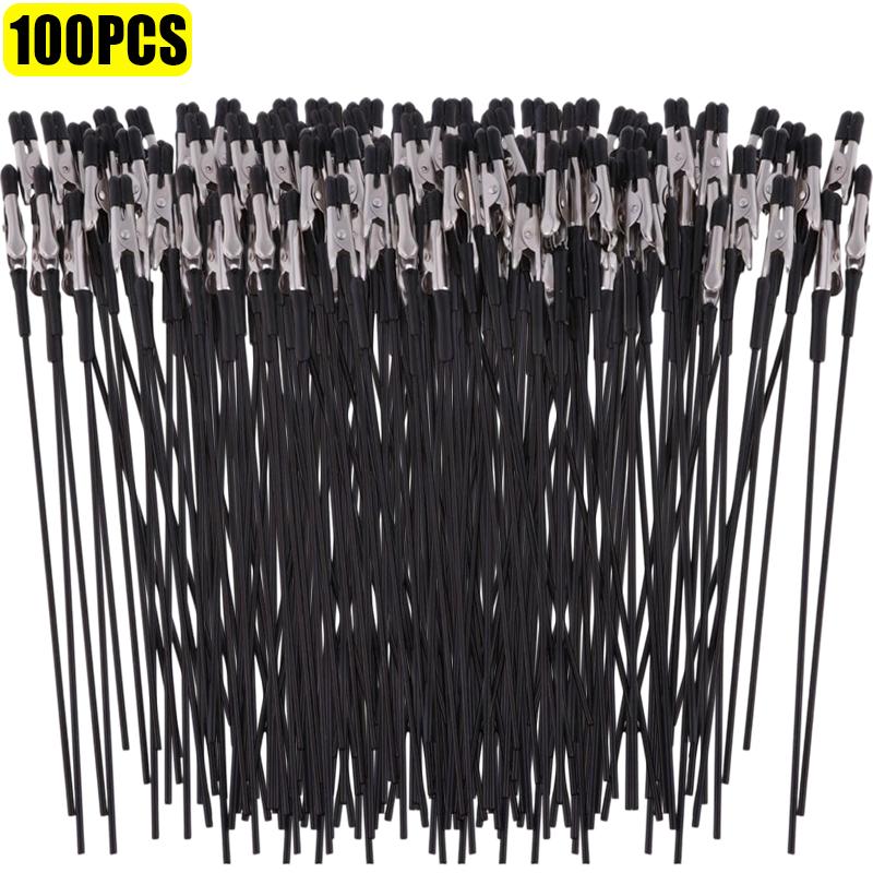 Painting Stand Alligator Clips Sticks with Rubber Tips Bendable Model Painting Holder DIY Crafts Photo Memo Long Crocodile Clamp