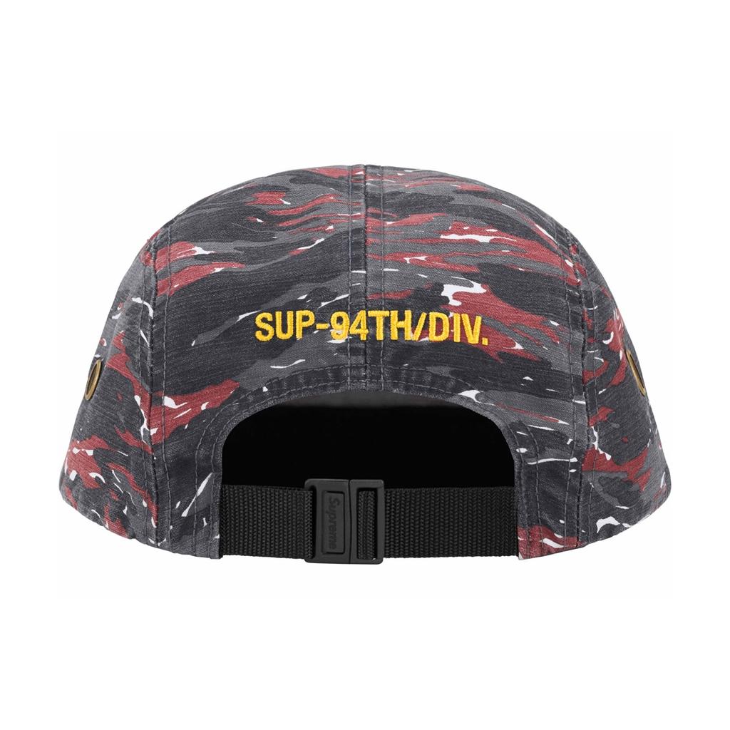 Supreme Military Camp Hat SS24 'Red Tiger Camo' Unisex SUP-SS24-2500