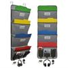 Multifunctional Door Storage Hanging Bag Transparent Wall-mounted File Sorting Multi-layer Storage Hanging Bag