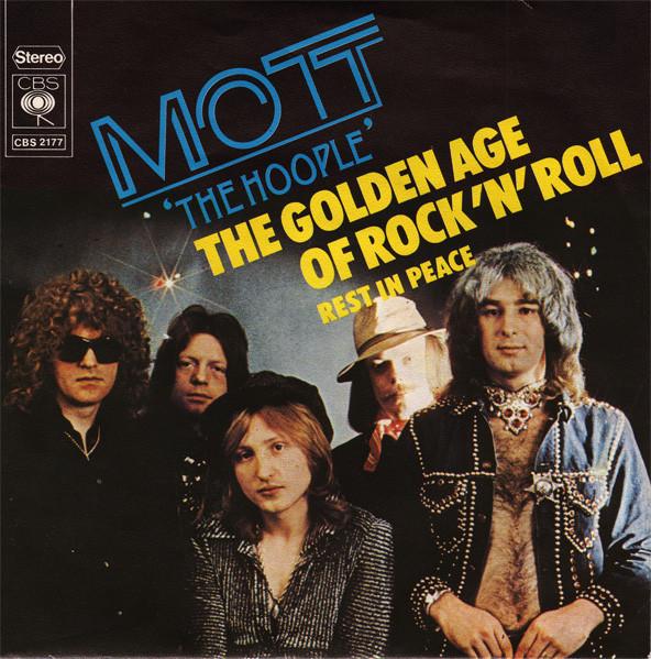 

7inch Record MOTT THE HOOPLE - The Golden Age Of Rock N Roll CBS2177 CBS 1974 UK Rock Used