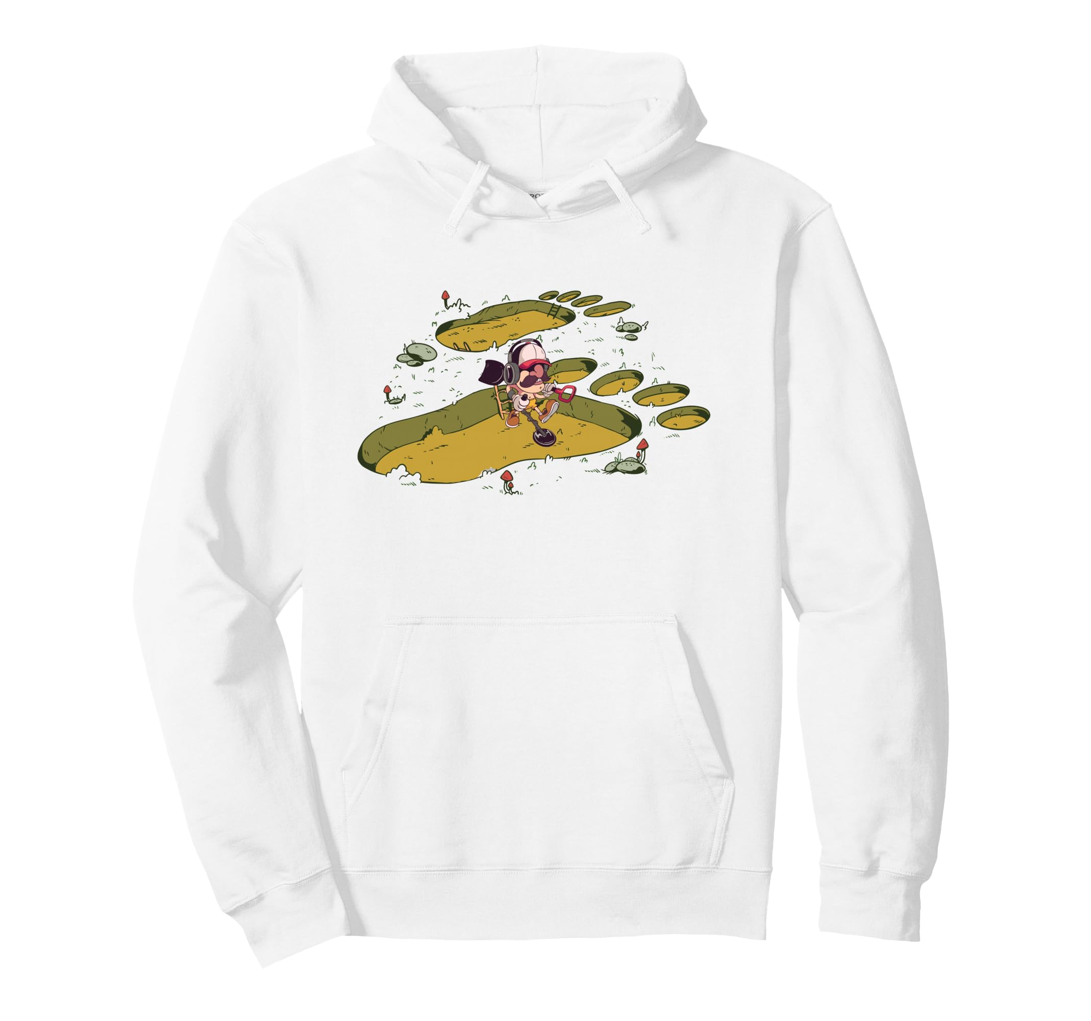 DETECTOR-DADDY, Metal Detector Accessories, Treasure Hunting, Metal Detector Hoodie