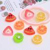 Fruit Slice Simulation Food Toy Handmade DIY Cream Glue Resin Jewelry Material Package