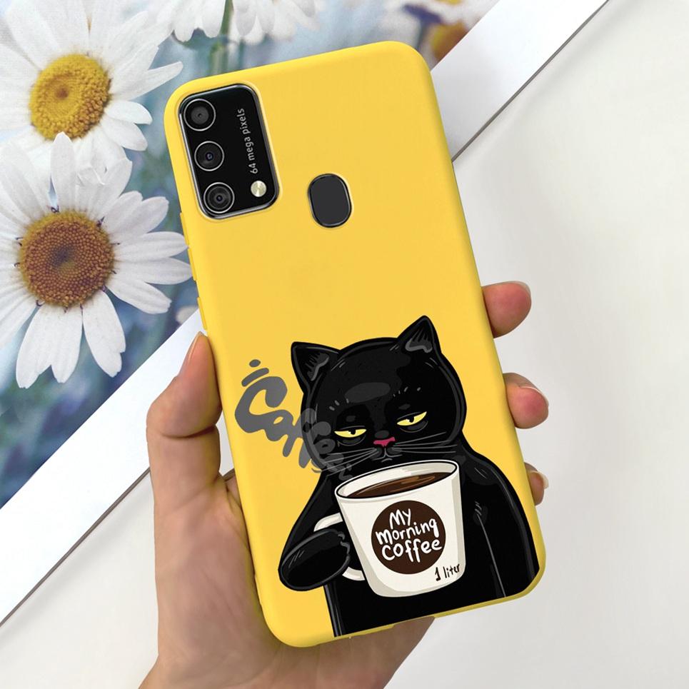 For Samsung Galaxy M31 M21s F41 Case Cute Lovely Fashion Phone Cover Soft Silicone Funda For Samsung M21s M31 F 41 Cases Capa