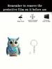 Owl Keychain, Cute and Innovative Keychain, DIY Gift, Backpack Pendant Accessory, Unique and Unpopular Colored Owl Keychain,