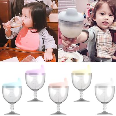 Plastikbecher für Babys, Weinbecher für Kinder, Saftbecher, Milchbecher für Kinder, Trinklernbecher, Sturzprävention