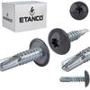 Self-tapping Screws GT5 PH 5.5x19mm RAL 7024