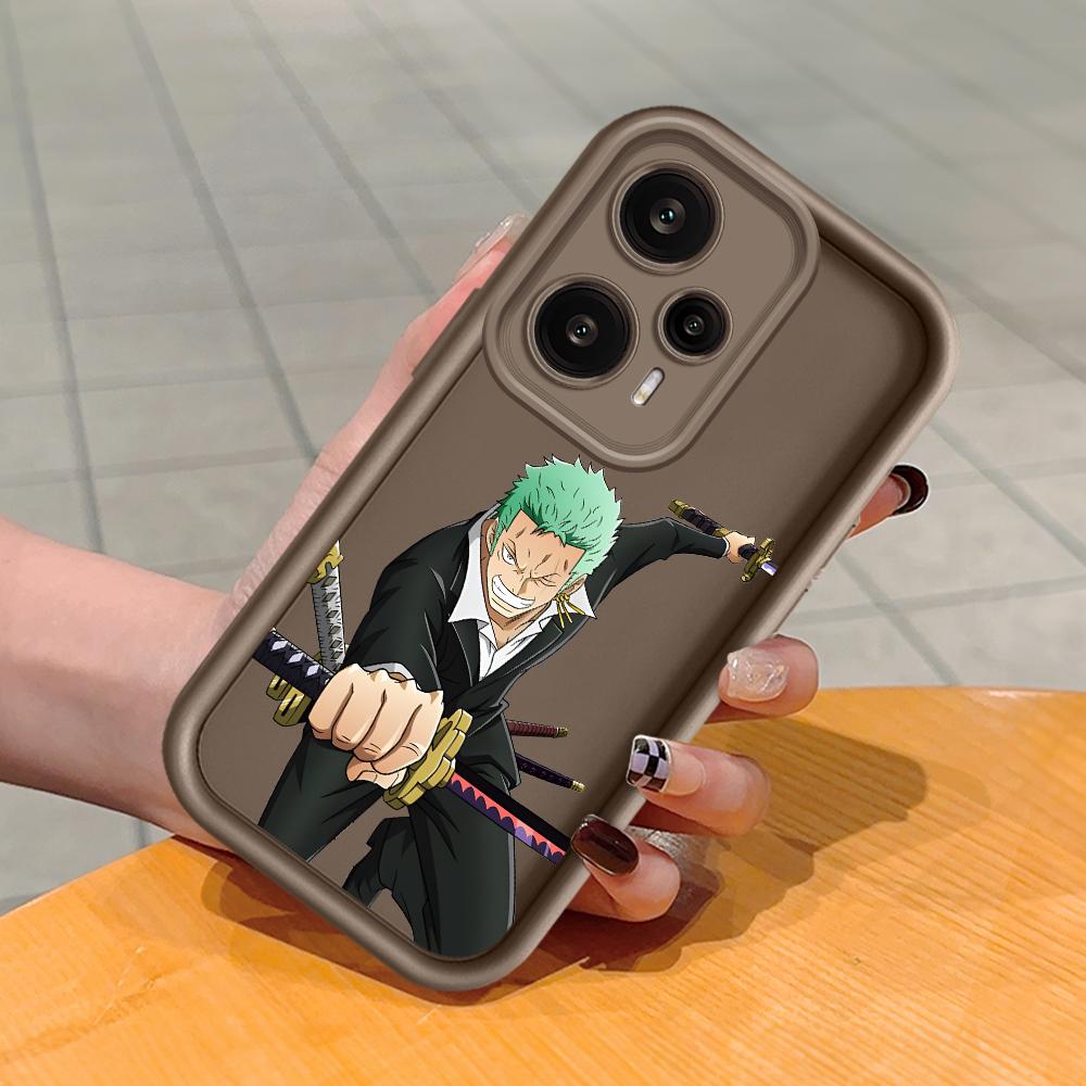 Soft Silicone Square Ladder Printing Pattern Phone Casing Full Cover Camera Shockproof Protection Rubber Case for Xiaomi Redmi