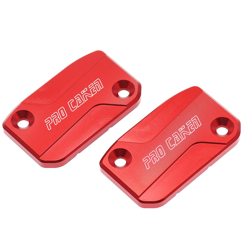 CNC Front Brake & Clutch Fluid Reservoir Cover Cap For KTM 125 150 200 250 300 350 450 500 EXC EXCF SX SXF XCF XCW TPI Six Days
