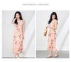 Elegant Slimming Summer Ruffle Dress - French Chic Style