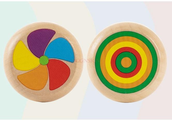 Traditional Wooden Children'S Yoyo Swirl Primary School Yoyo Toy Girl Boy Yoyo Ball Gift For Children
