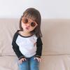 Fashion Round Frame Multi-Color Matte Round Frame Glasses Uv400 Uv Protection Baby Men'S And Women'S Children'S Glasses