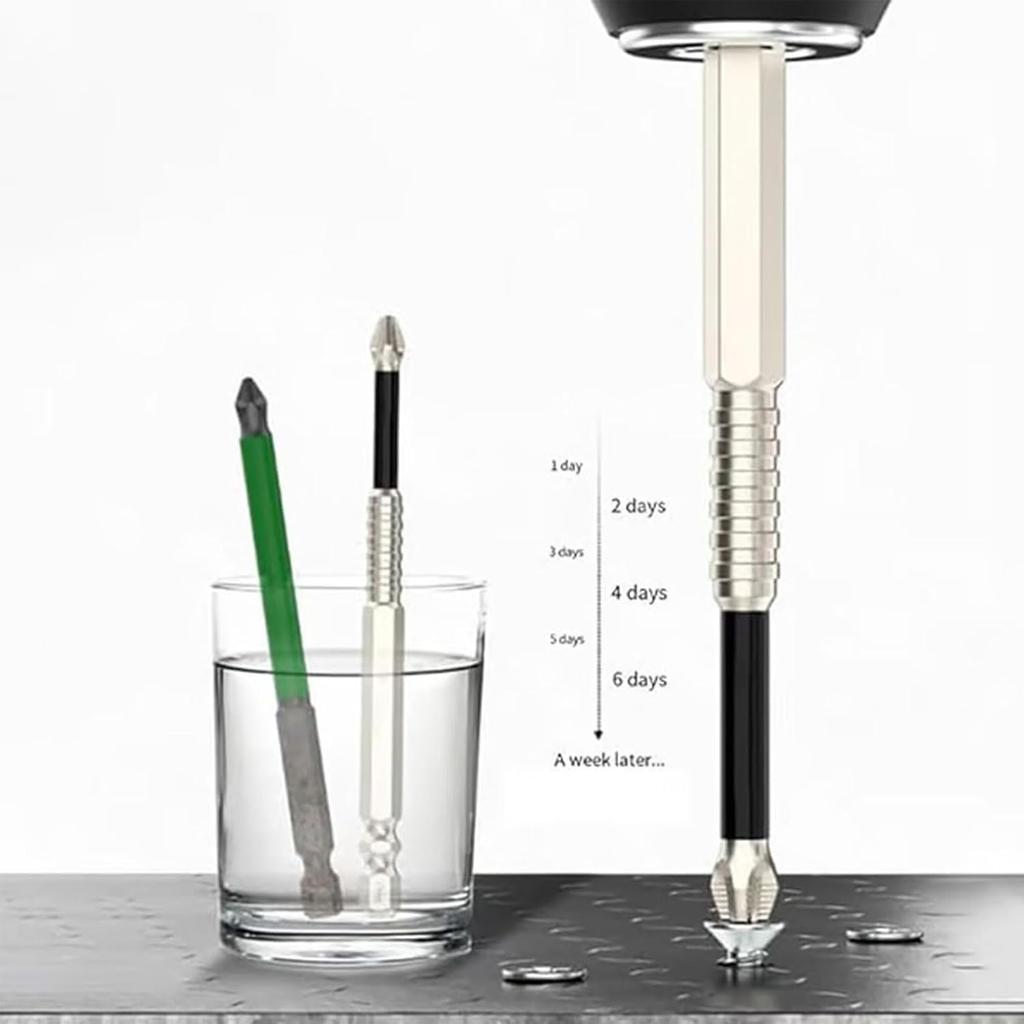 K5 Anti Slip Bit, K5 Impact Resistant Non Slip Bit, 2025 Upgraded Anti-Slip Screwdriver Bits Set, High Magnetic Screwdriver Drill Bits Set, 50 65 75