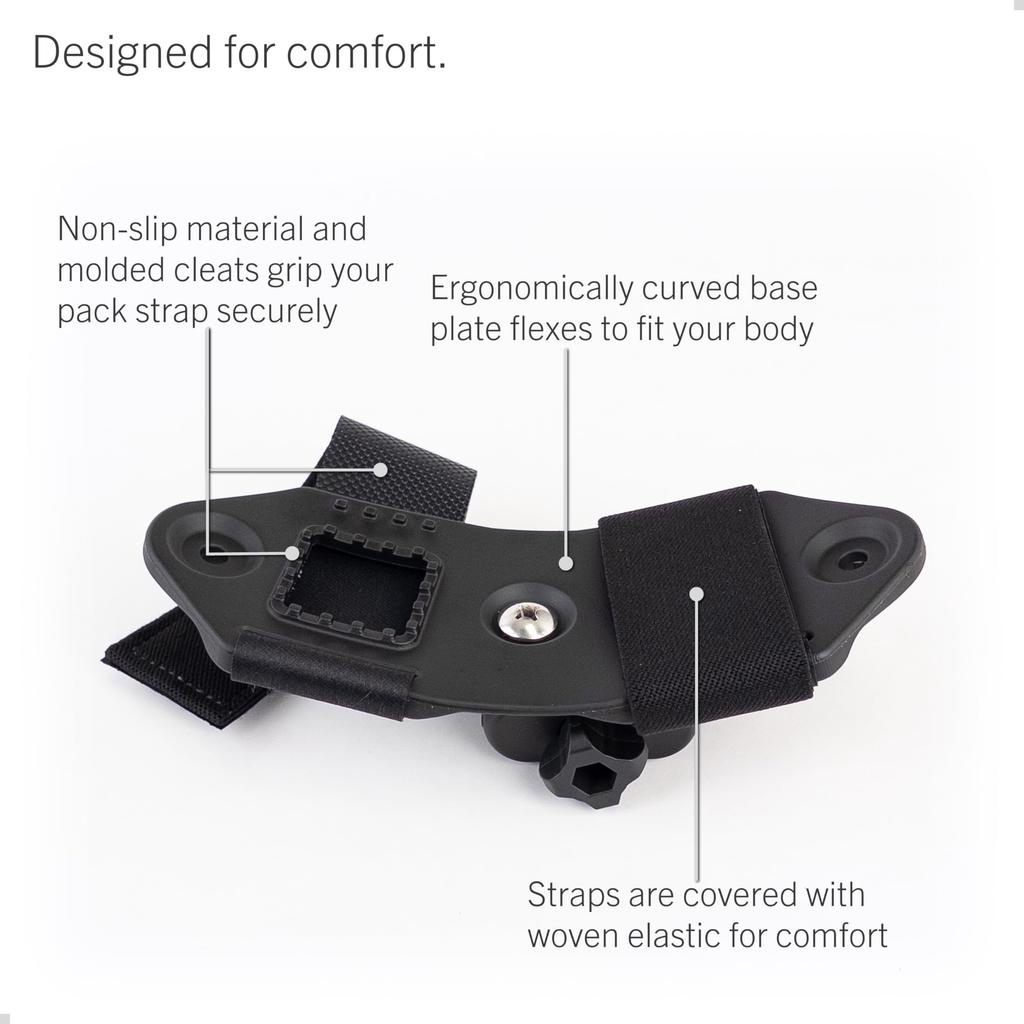 Stuntman Action Camera Pack Mount Shoulder Strap Mount