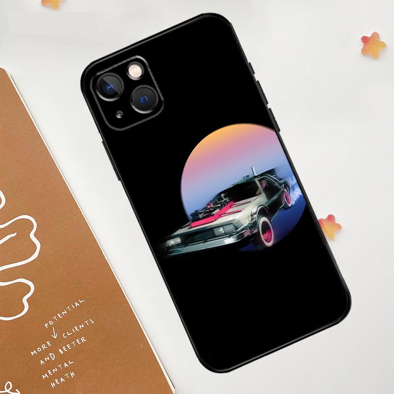 Back To The Future Case For Apple iPhone 16 15 14 13 12 11 Pro Max Mini XR 15 16 Plus 16e Protective Cover