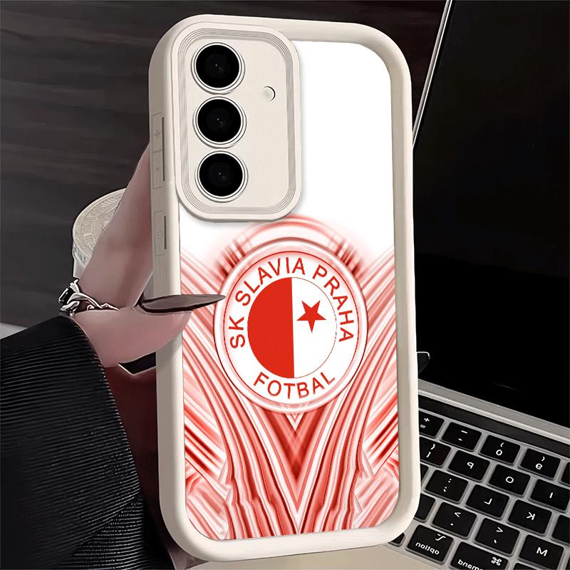 Phone Case for Samsung Galaxy A17 A16 A15 A14 A13 Sk Slavia Praha Czech Republic A56 A36 A26 A55 A35 A25 A54 A34 A24 A53 A33 A23