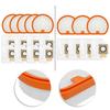 Für UWANT V500 Akku-Staubsauger Filter- und Staubbeutel-Set HEPA-Ersatzteile für Zuhause Haustierreinigung Zubehör