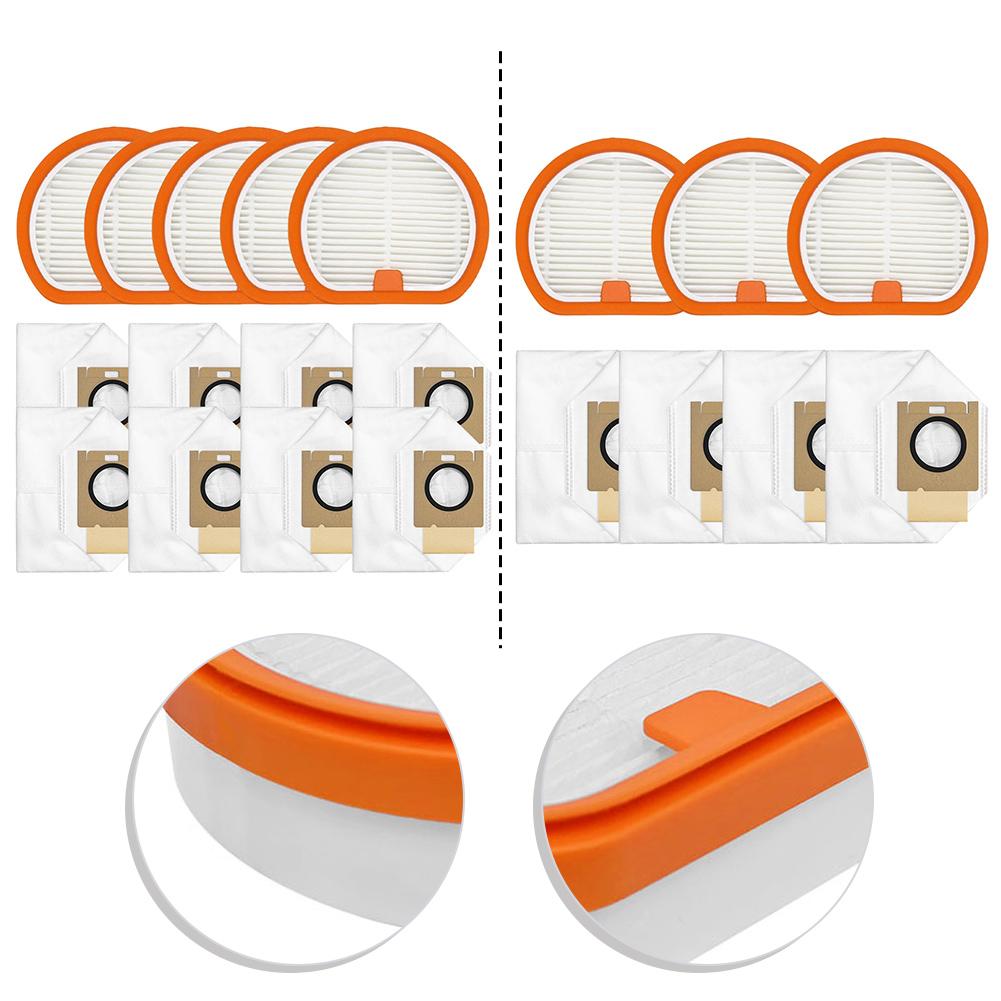 Für UWANT V500 Akku-Staubsauger Filter- und Staubbeutel-Set HEPA-Ersatzteile für Zuhause Haustierreinigung Zubehör
