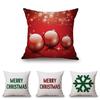 Merry Christmas Xmas Gift Designed Throw Pillow Case Cover Cushion 18 X 18 Inch Premium Quality For Festive Home Decoration