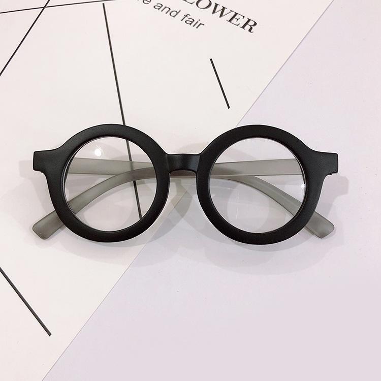 

1Pcs/2Pcs Round Kids Glasses Children s glasses Girls Boys Children s Transprent Frame Baby Gift Safety Sunglases 2-12