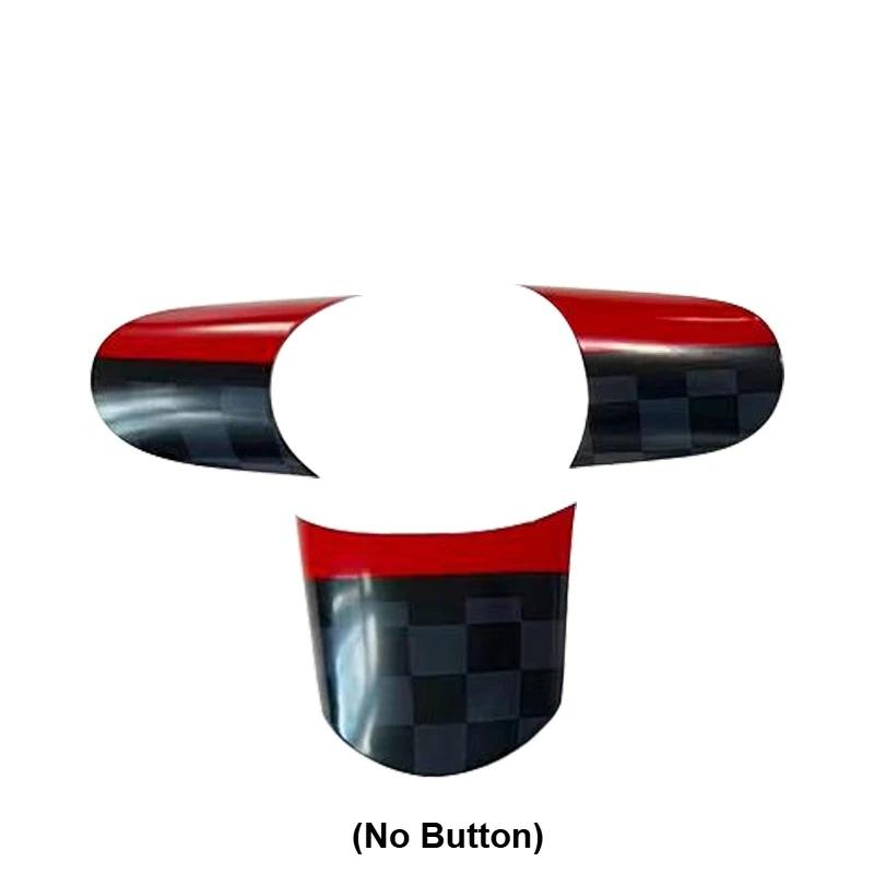 For BMW For Mini Cooper 1st Gen For R50 R52 R53 1Set Car Steering Wheel Button Panel Cover Stickers Car Interior Accessories