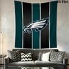 Philadelphia Eagles Wall Tapestry Aesthetic Wall Hanging Printed Fabric Blanket Decorative Tapestries for Bedroom Living Room Home Decor