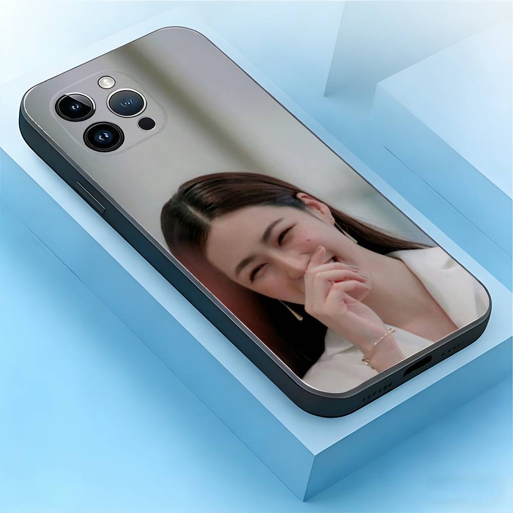 

Fahlada Lingling Phone Case For iPhone 17,16,15,14,13,12,11,Pro,Max,Plus,Mini,Air,SE Anti Fall Black Matte Soft Bumper iPhone17promax