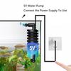 A03F-USB Powered Aquarium Filter With Water Pump Air Pump Skimmer Bio Filter Biochemical Sponge For Fish Tank