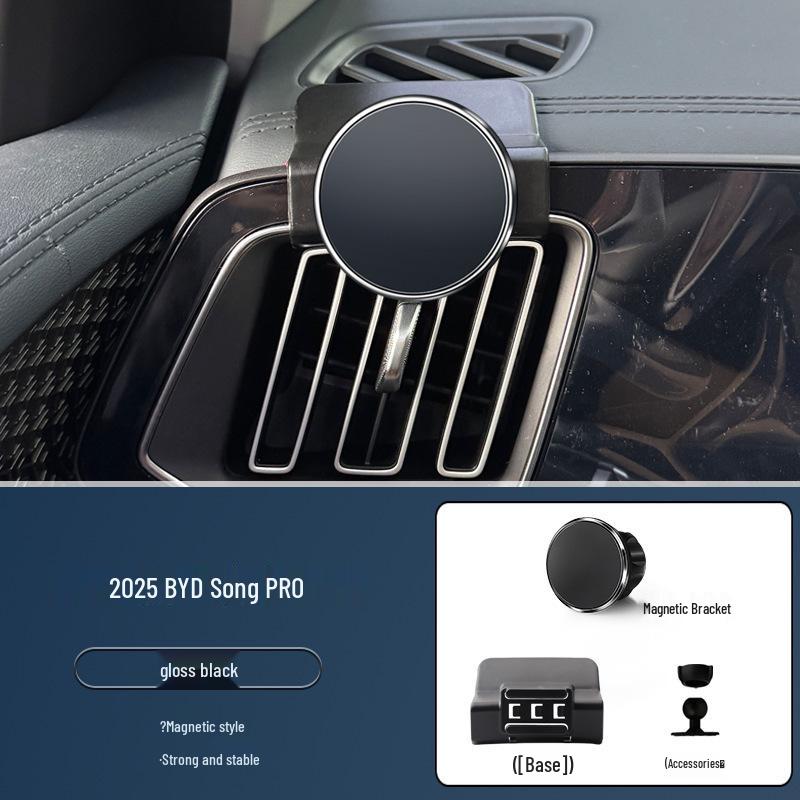 2025 BYD Song PRO Car Screen Mount with Phone Holder and Navigation Bracket