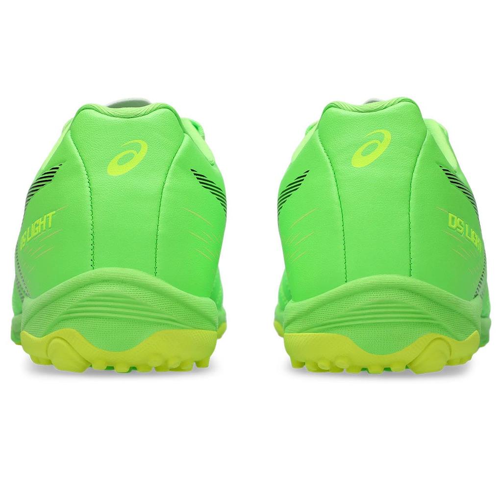 ASICS DS LIGHT JR GS TF Soccer Shoes Size 300 Size 2E (1104A053), Unisex, (Green Gecko/Black), 24.0 cm,