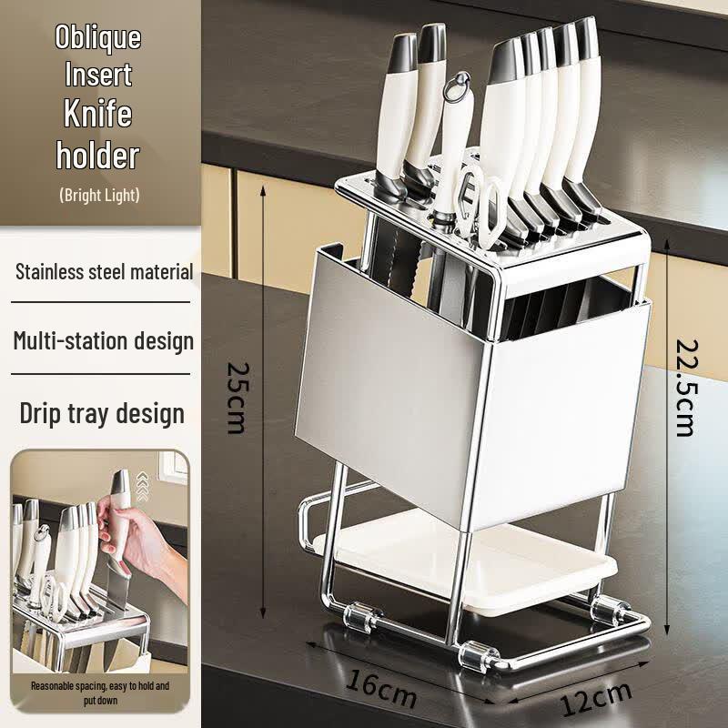 Multi-functional Countertop Kitchen Knife Holder