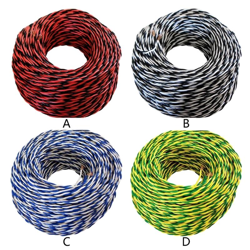 Twist Servo Auditory Extension Cable 1.0mm² Speaker Cable For Home Theater And Stage with Double Shielding