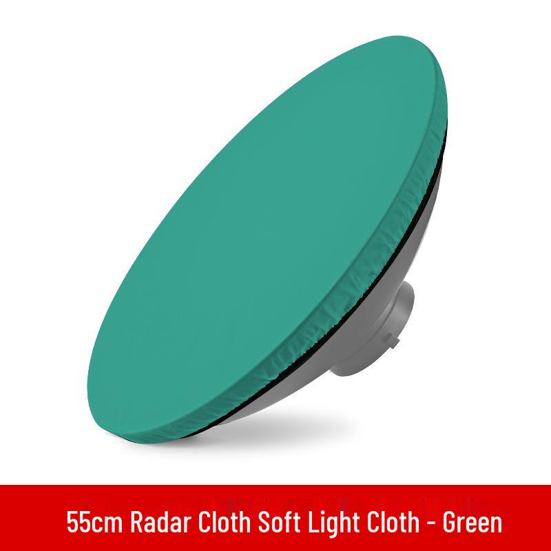 42/55cm Portable Photography Radar Soft Light Lampshade - White Light Blocking Cloth