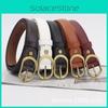 Chic Black Pu Leather Belt For Women Perfect For Jeans Casual Looks And Office Style