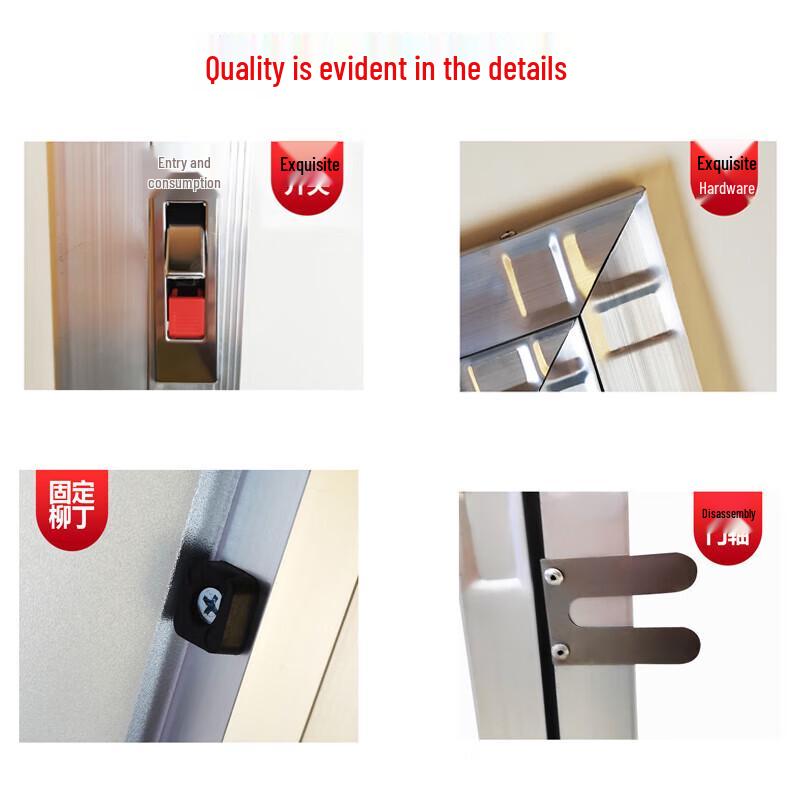 Fire Cabinet Door Frame with Whiteboard, 80x65cm