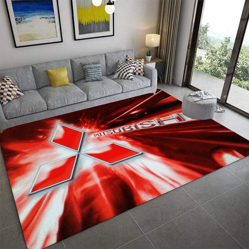 M-Mitsubishi printed carpet fashion yoga mat bedroom decoration carpet living room bathroom decoration floor mat birthday gift