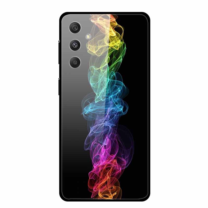 For Samsung Galaxy S25 Plus Case Hard Back Cover Tempered Glass Case For Samsung S25 Plus M55 A16 5G Phone Case Soft TPU Bumper