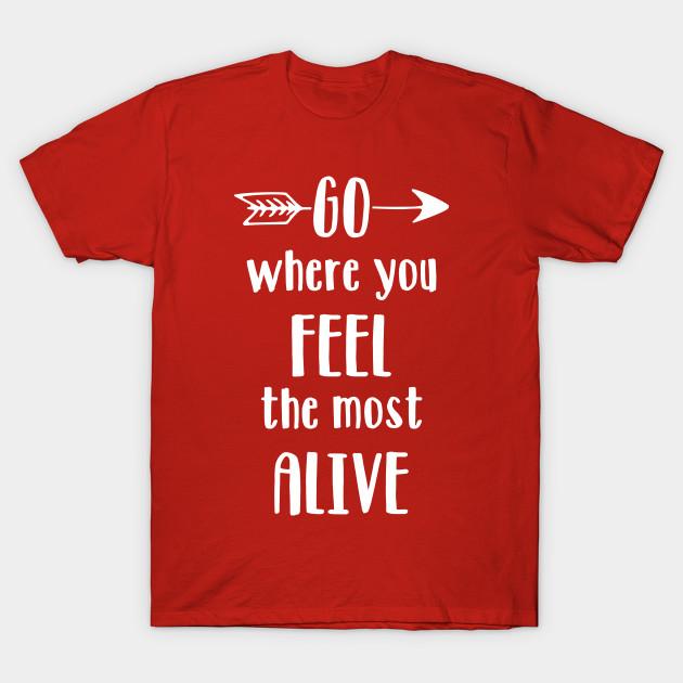 Buy Unisex Fashion TShirt Go Where You 