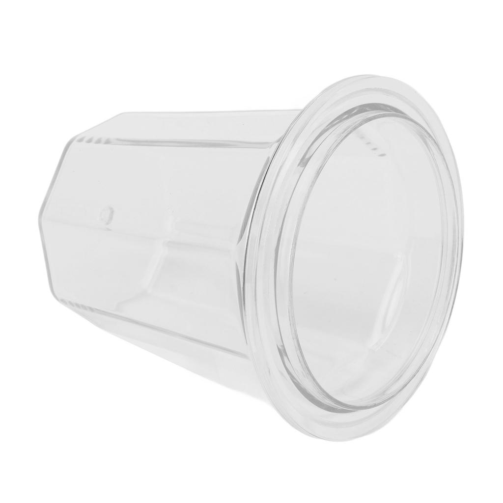 Coffee Ground Dosing Cup PC Antistatic Transparent Coffee Powder Feeder Dosing Cup for Portafilter Basket